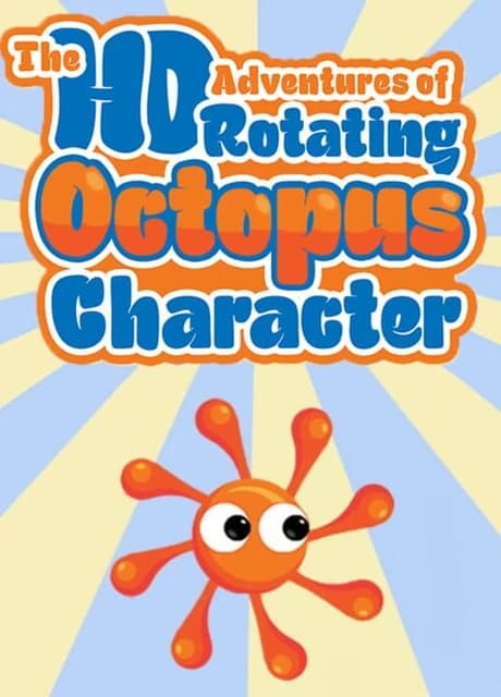 The HD Adventures of Rotating Octopus Character