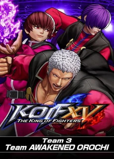 The King of Fighter XV: Characters - Team Awakened Orochi