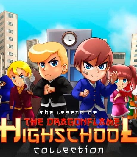 The Legend of the Dragonflame: Highschool Collection