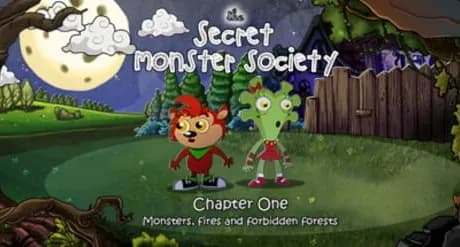 The Secret Monster Society: Chapter 1 - Monsters, Fires and Forbidden Forests