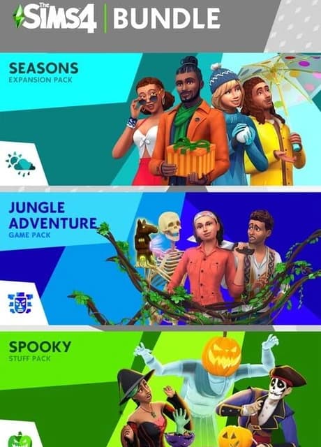 The Sims 4: Seasons, Jungle Adventure, Spooky Stuff