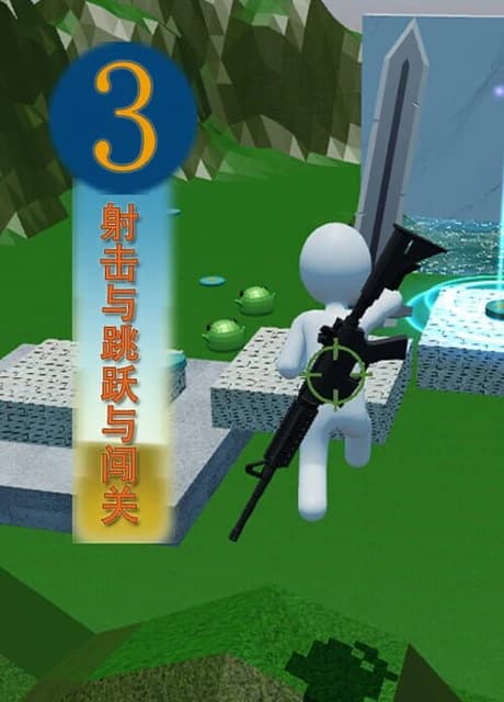 Third-person Shooter and Platform Jumping and Level-based Adventure
