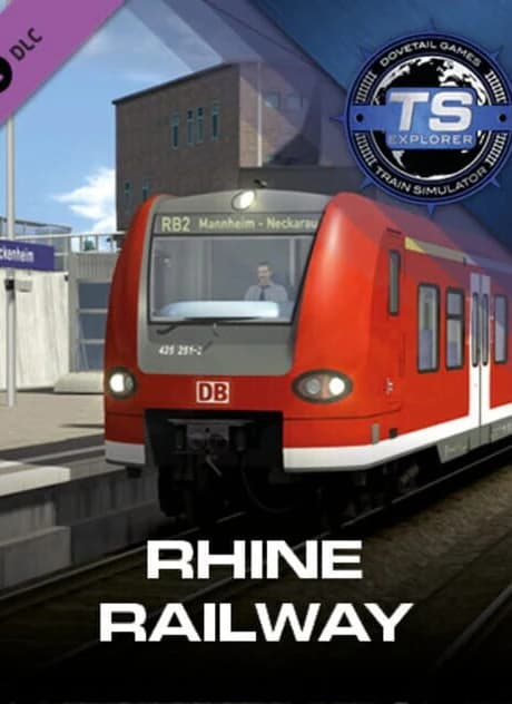 Train Simulator: The Rhine Railway: Mannheim - Karlsruhe Route Add-On