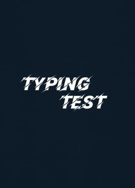 Typing Test