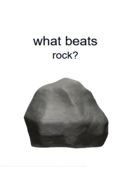 What Beats Rock