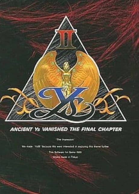 Ys II: Ancient Ys Vanished - The Final Chapter