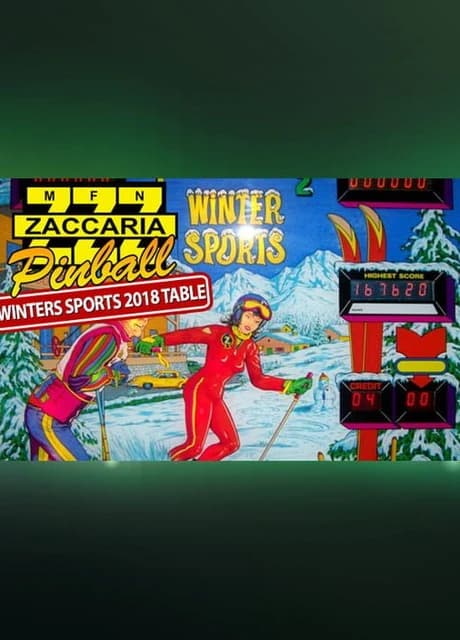 Zaccaria Pinball: Winter Sports 2018 Table